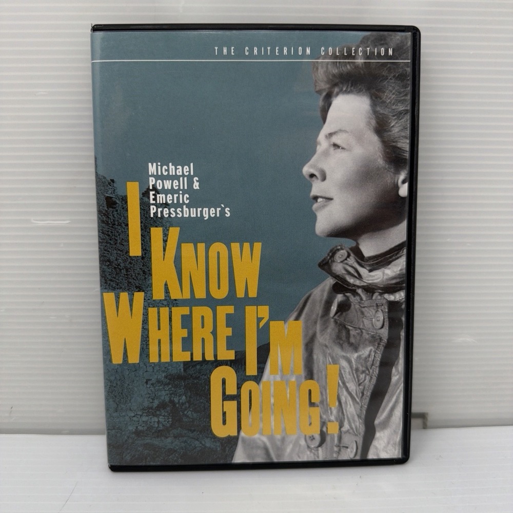 I Know Where I'm Going (Criterion Collection) (DVD, 1947) MINT Disc, TESTED